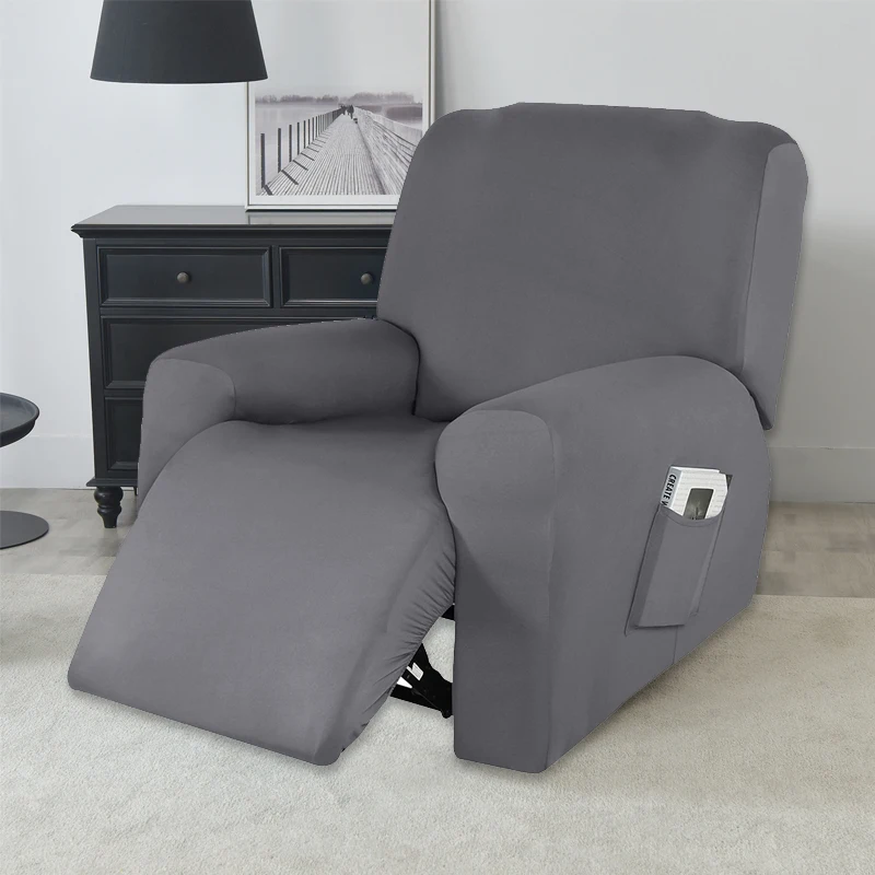 Sofa Covers Knitted Recliner Sofa Covers Lazy Boy Elastic Sofa Protector Relax Armchair Cover Lounge Home Pets Anti-Scratch 1/2/3/4 seater