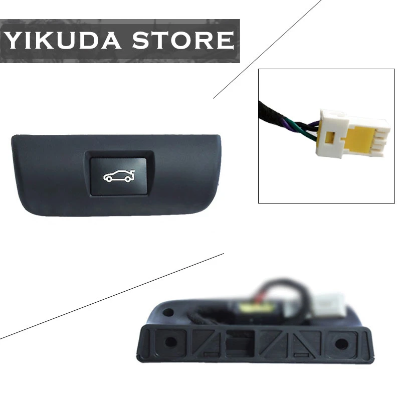 Car Trunk Lid Electric Unlock Push Button DC 12V For Toyota Crown Camry