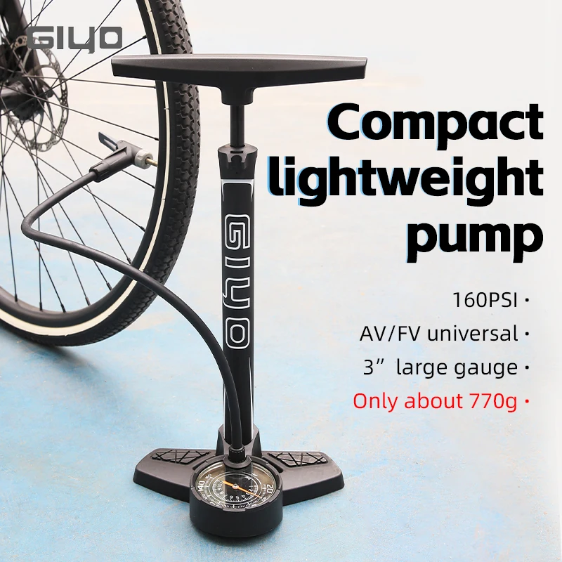 Presta Valve Bicycle Pump Big W Repco Alloy Combo Pump BIG W