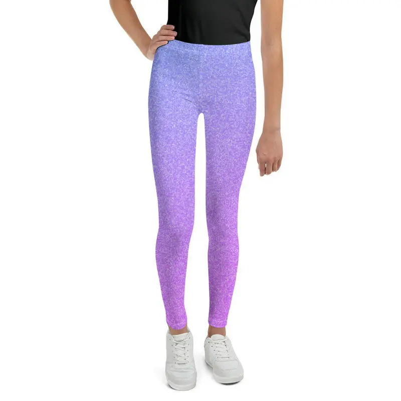 Family Mom And Daughter Yoga Leggings Matching Outfits Clothes Tye Die  Sport Pants For Mother Women's Kids Girls Skinny Trousers