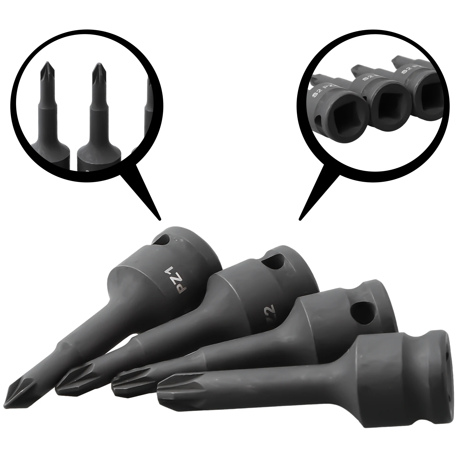 

Reliable 38 Inch Screwdriver Bit Socket Wrench Adapter Head PZ1 PZ2 PZ3 PZ4 Suitable For 3/8 Inch Square Head Wrench