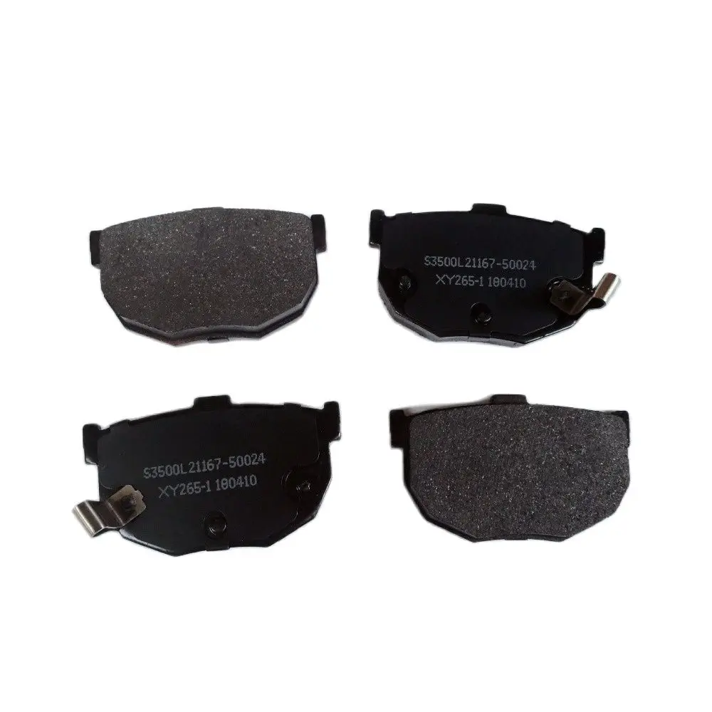 Brake System of JAC J5 J6 Car Auto Parts oe S3500L21167-50024 Rear Brake Pads car brake pads set
