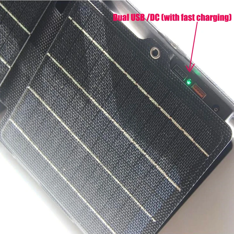 poderoso carregador painel solar com interface dobravel portatil painel solar varanda ar livre turismo acampamento 02