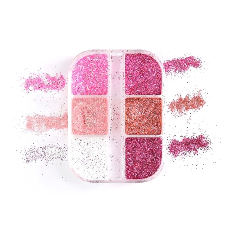 

6/12Color Diamond Powder Art Powder Art Powder Fine Pigment