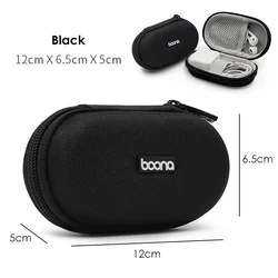 Compact Hard Shell Storage Case for Digital Accessories and Cables (8)