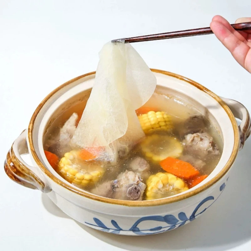 GIANXI Oil Absorbing Paper Kitchen Food Soup Filter Paper To Remove Oil Food Grade Absorbing Film Kitchen Accessories