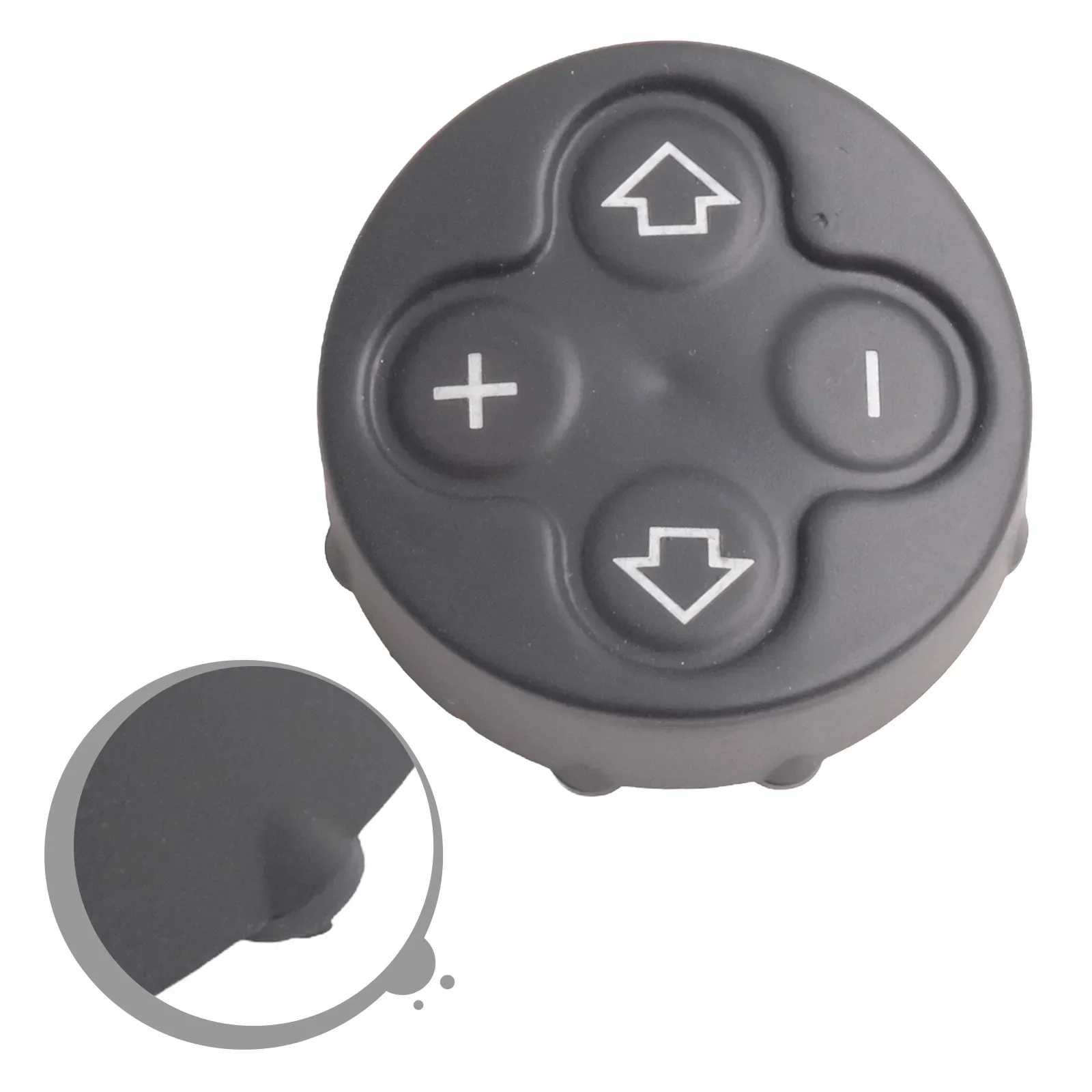 2Pcs Steering Wheel Multifunction Control Switch Cover For MINI R55 R56 R60 Left Right Car Steering Wheel Button Cover Trim