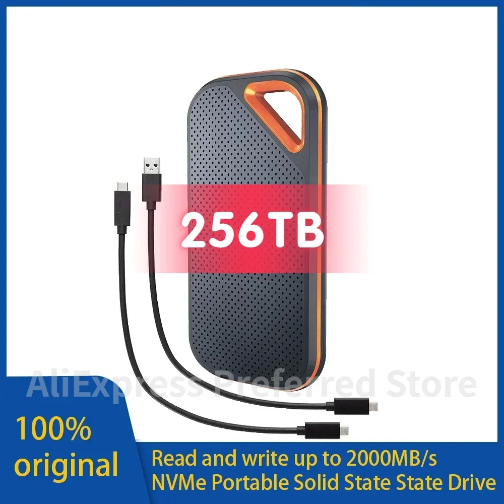 

2024 E81 PS5 SSD NVMe USB 3.2 Type-A C Portable External Solid State Drive Extreme E81 4TB 2TB 1TB PSSD Compatible For PC MAC