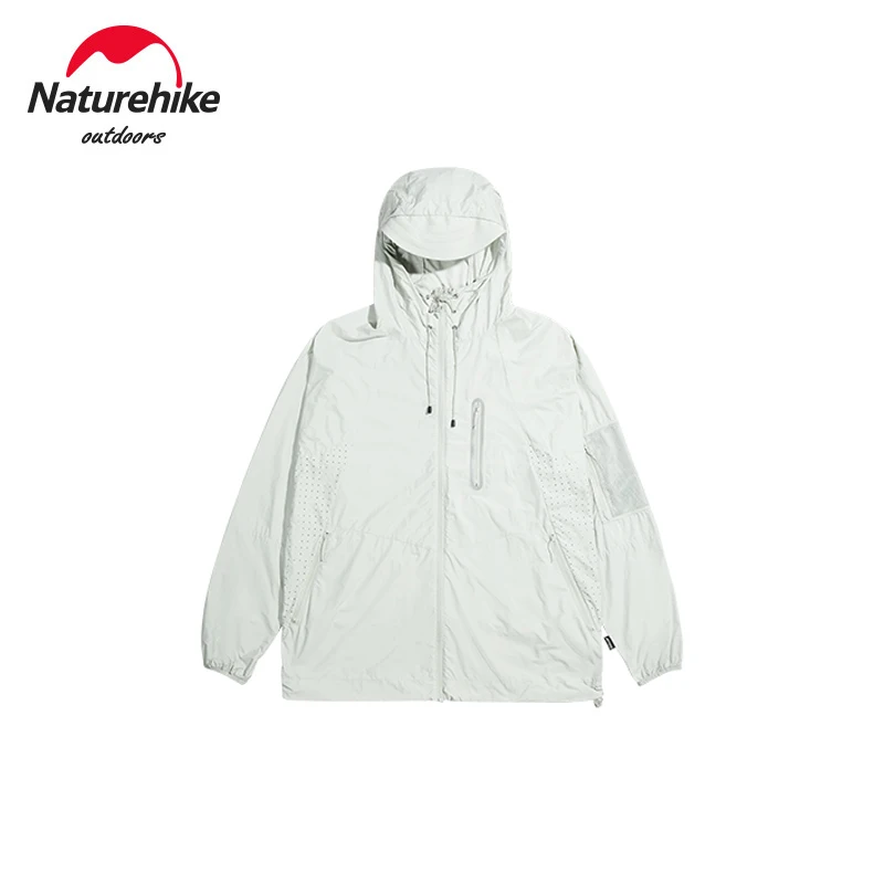 

Мужская ветровка с капюшоном Naturehike UPF 50 +, тонкая дышащая куртка с защитой от ультрафиолета, для отдыха на открытом воздухе и походов