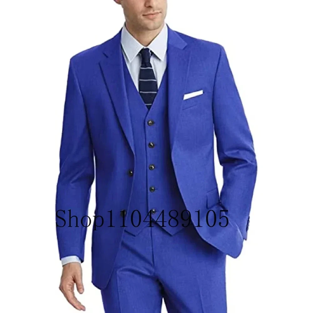 Three-piece Groom Suit Wedding Banquet Evening Party
