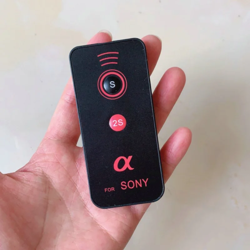 Camera Remote Shutter Button Camera Remote Shutter Release IR Wireless Remote Control Shutter Release for Sony Alpha A7 A7 II A7R A7S A6000 A230/a330/a450/a500/a550/a700/a900