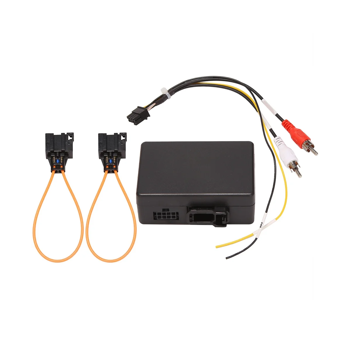 

Автомобильный усилитель Adptor для аудио оптоволоконной коробки AUX, оптоволоконный декодер для W211 S SL 2005-2008