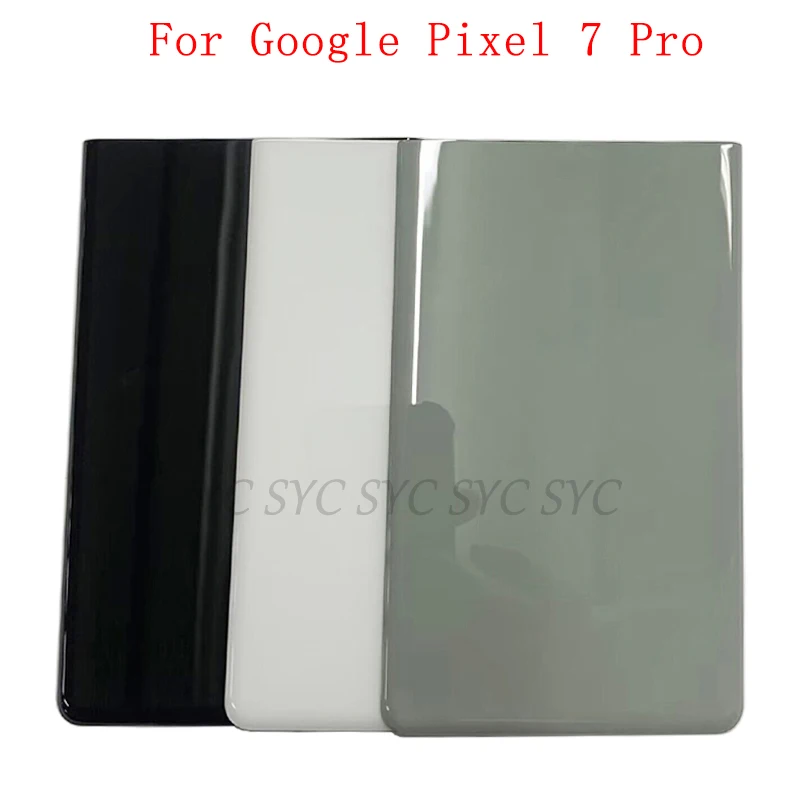 

Крышка батарейного отсека, задняя крышка для Google Pixel 7 Pro, задняя крышка с клейкой наклейкой, запасные части