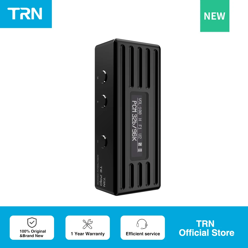 TRN TE PRO DAC Hi-Fi DAC/アンプチップ イヤホンアンプ