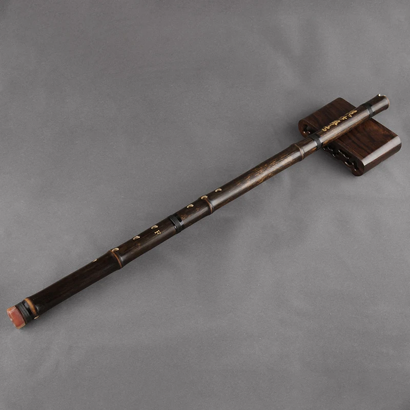 Chinese Traditional Vertical Bamboo Flute F Key 8 Holes Xiao Chinese Traditional Musical Instrument Handmade Woodwind Instrument