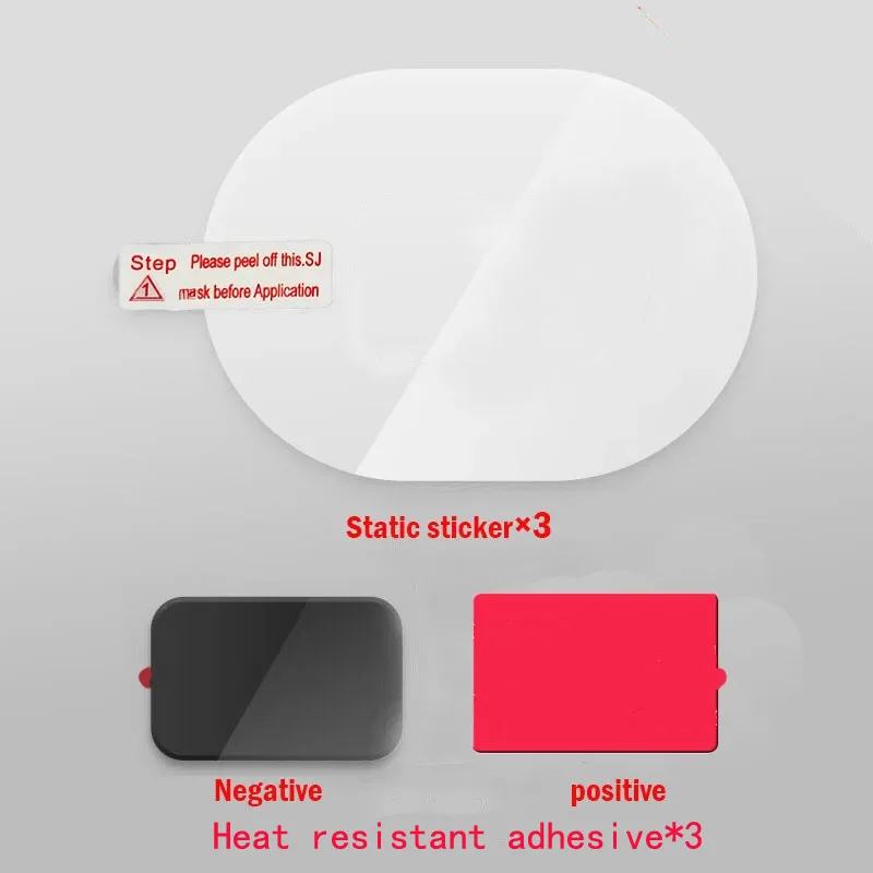 Description Picture 5 of itemFor 70mai Dash Cam Pro  Dash Cam heat resistant adhesive and Static Stickers, for 70mai Pro  DVR heat resistant adhesiv 3pcs