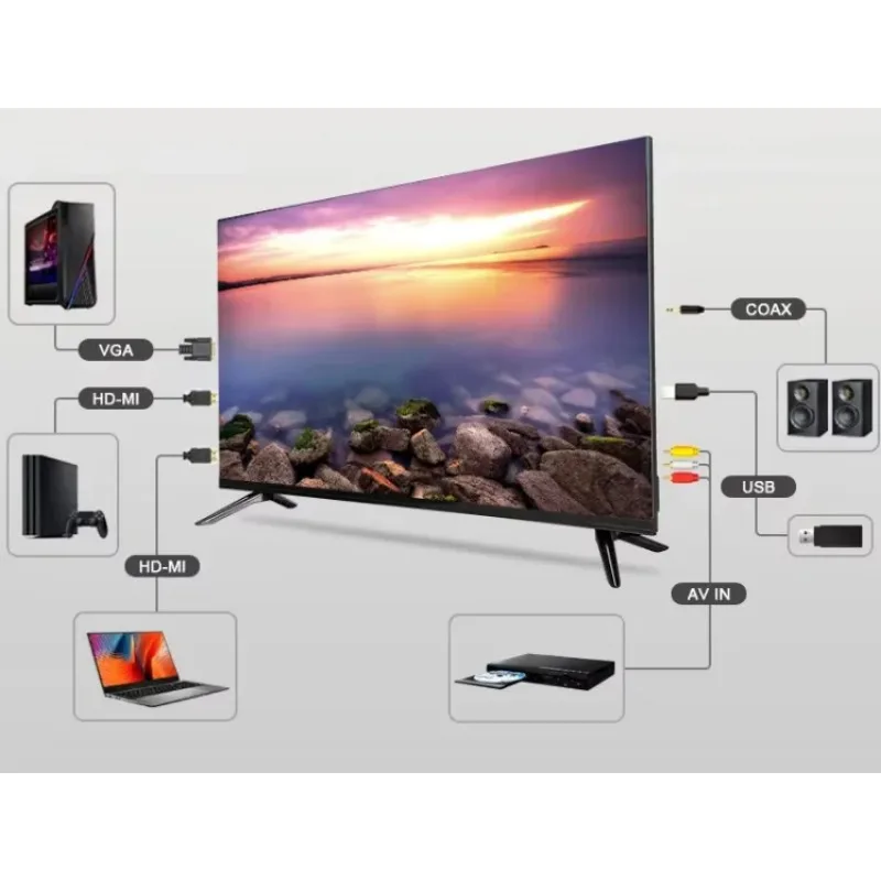 TCL 120Hz Gaming TV OLED 4K Google TV 55 65 75 85 100 120 Inch Smart Android 14 TV HDMI 2.1 AI Voice Control Cinema Display