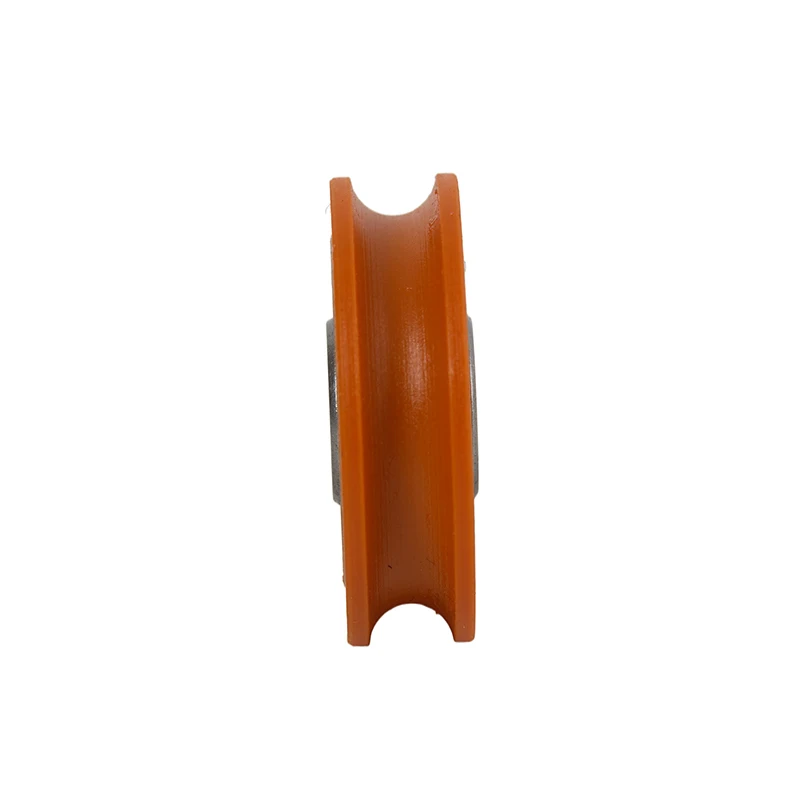 High Quality 6*29*8mm Orange U Groove Bearing U-shaped Bearing Wheel POM Pulley Guide Roller Wheel For Door Window Drawer Pulley