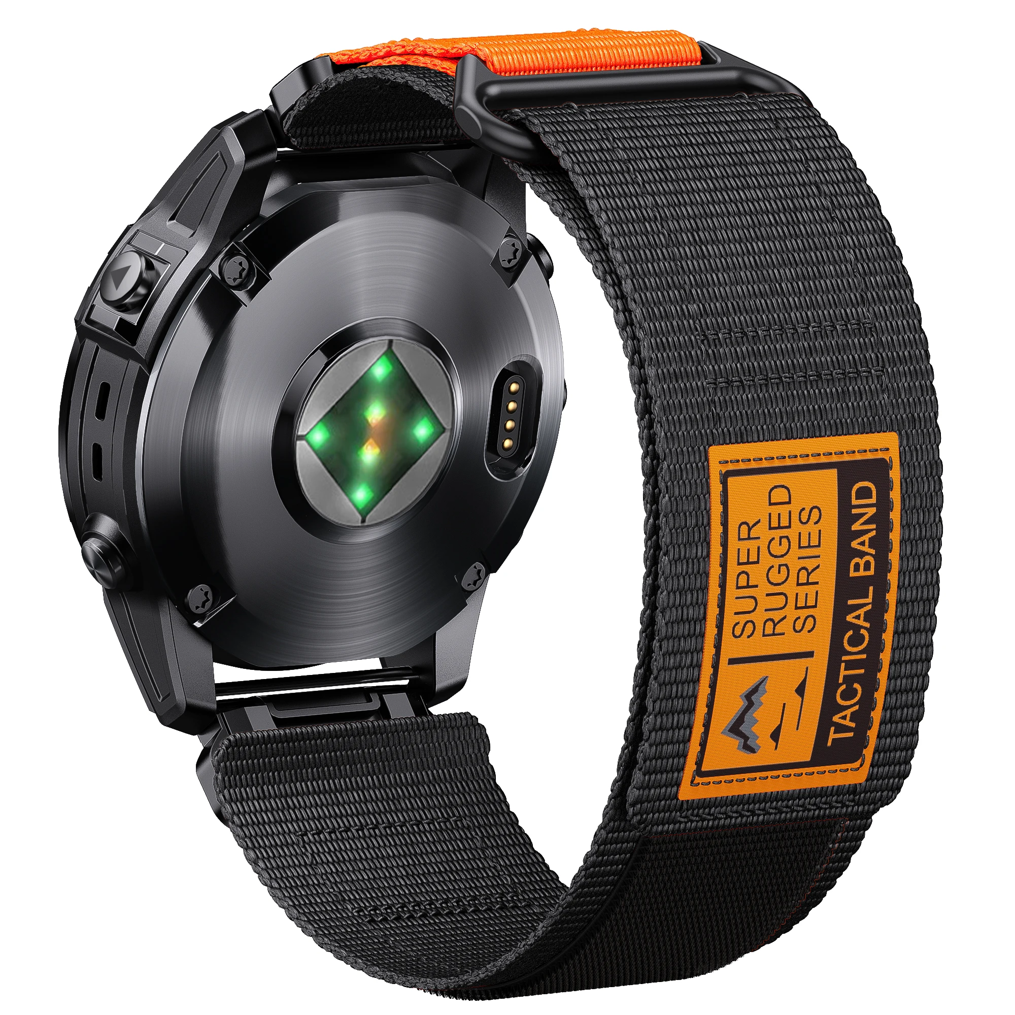 26mm Durable Nylon Loop Strap Quick Fit Wristband Bracelet