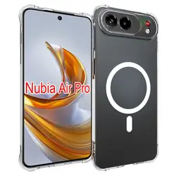 MagSafe - Compatible High - Transparency Drop - Proof TPU Case for ZTE nubia Air Pro (1)