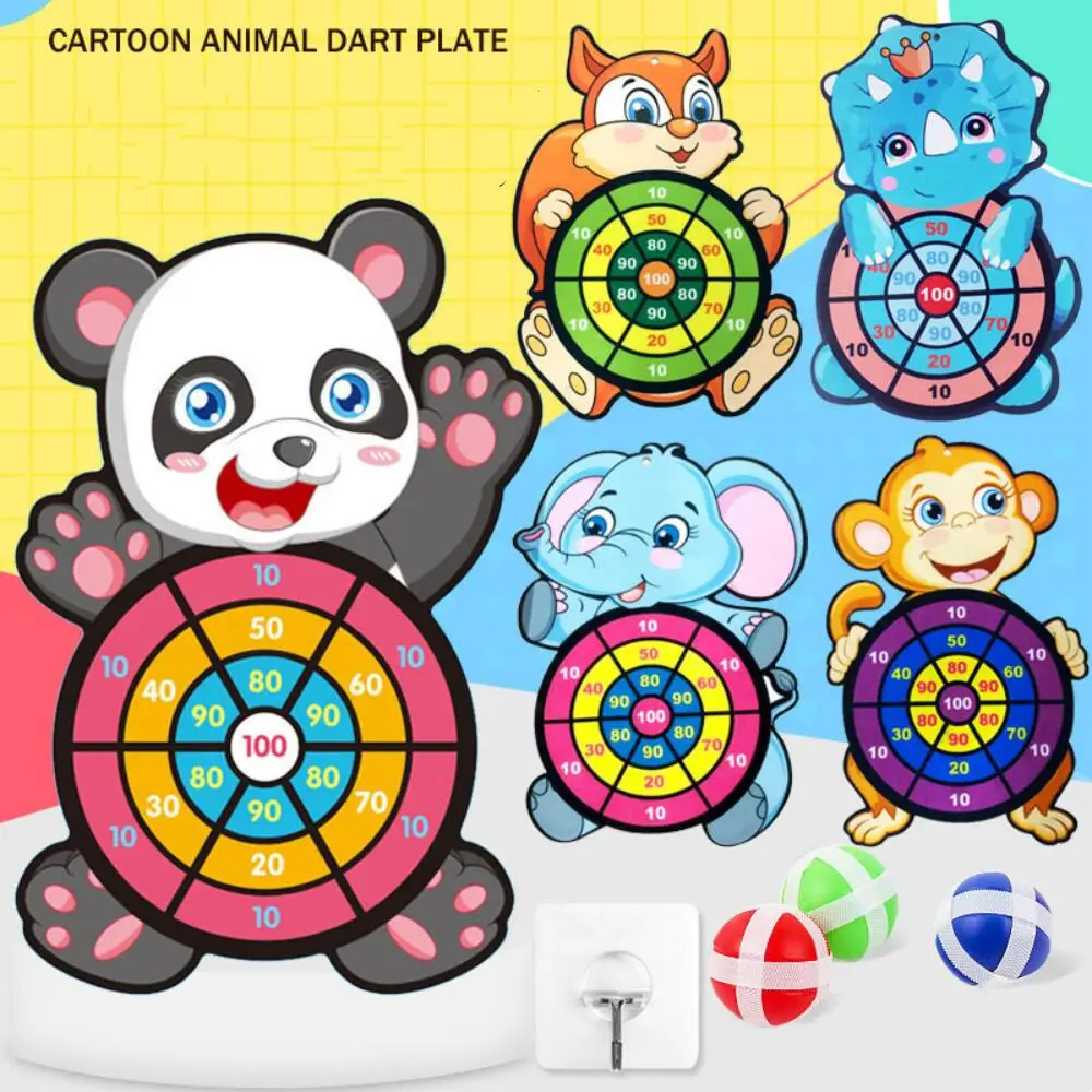 

Montessori Dart Board Target Sports Game Toys For Children 4 To 6 Years Old Outdoor Toy Child Indoor Girls Sticky Ball Boys Gift