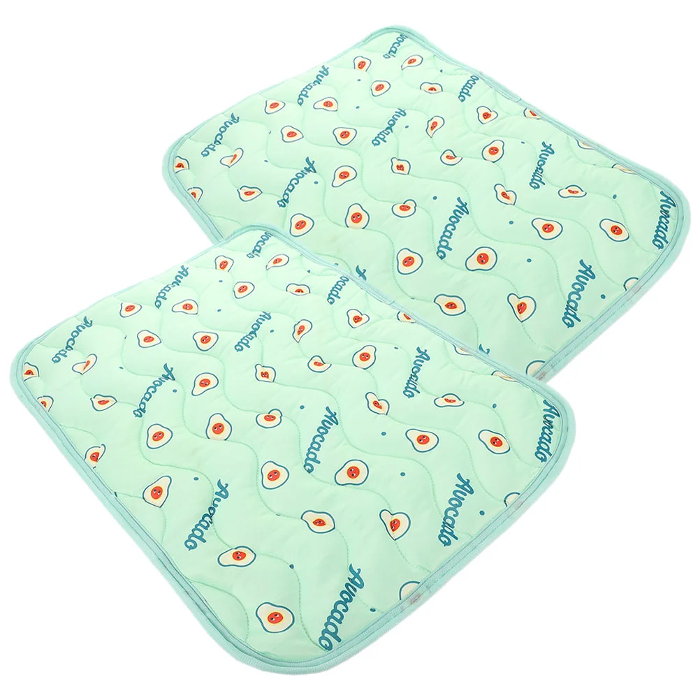 

2 Pcs Dog Urine Pad Pet Pee Pads Washable Small Animals Cloth Diaper Mat for Dogs Training