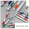 20 Pcs Fountain Pen Football Ballpoint Student Pens Bulk Abs Soccer Goodie Bag Favors Plastic School Child Soccer Scrapbooking 2