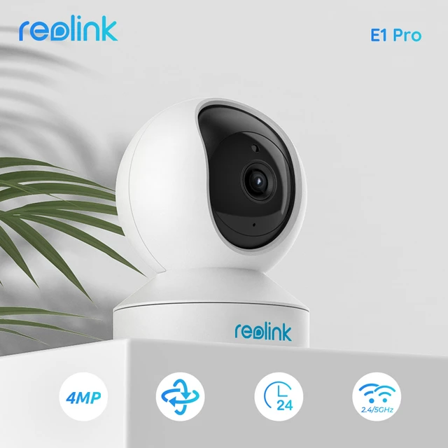 Reolink E Series 3MP WiFi Camera 4MP Baby Monitor 5MP Pan-Tilt IP Cam Smart  AI Detection 4K 8MP Home Video Surveillance Cameras - AliExpress