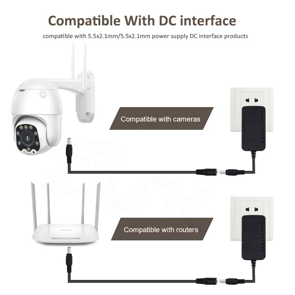Câble drone professionnel noir/blanc 0.5m-10m - Lot multiple