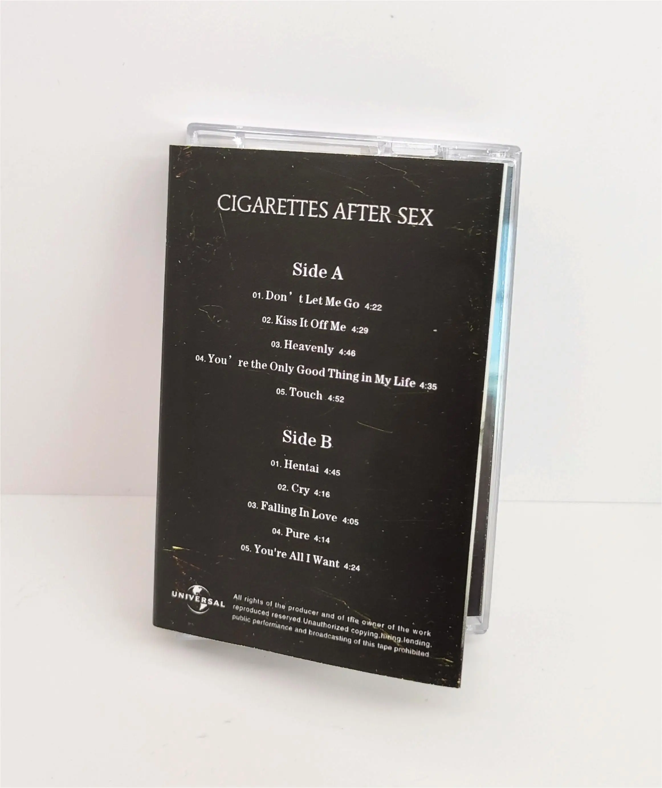 Vintage Cigarettes After Sex Music Magnetic Tape Cry Album