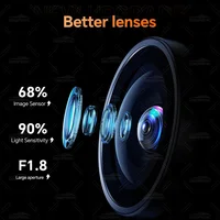 OBDPEAK K8 Pro Front 5K Rear 1080P Dash Cam Camera 11.3" Touch Ai Screen Carplay & Android Auto GPS Navigation Night Vision DVR - Image 6