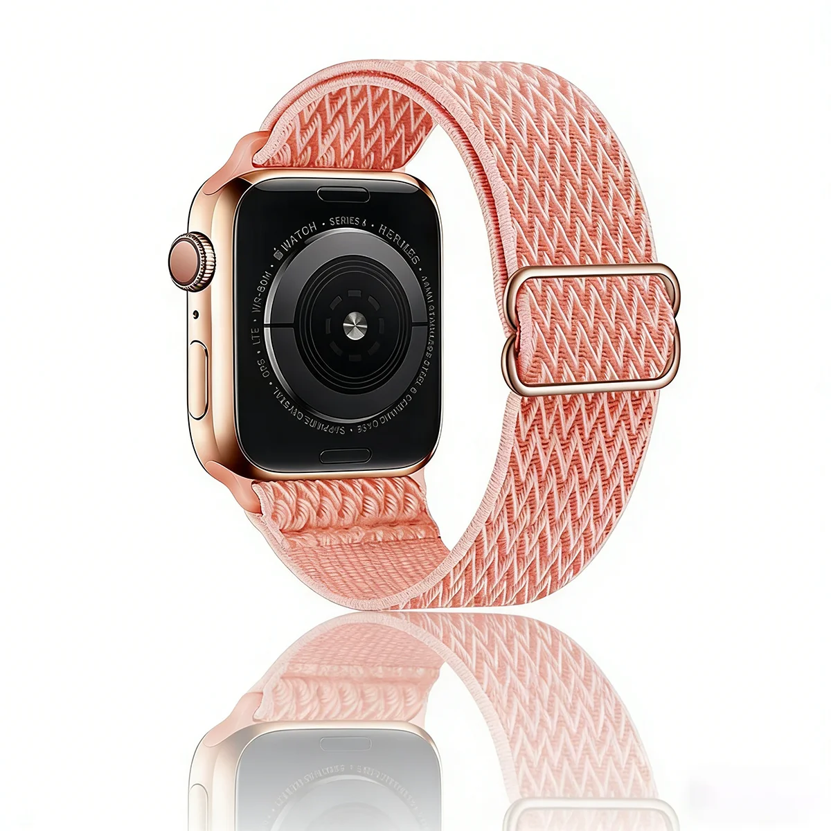 Adjustable Stretchy Nylon Sport Strap for Smartwatches - Unisex Design