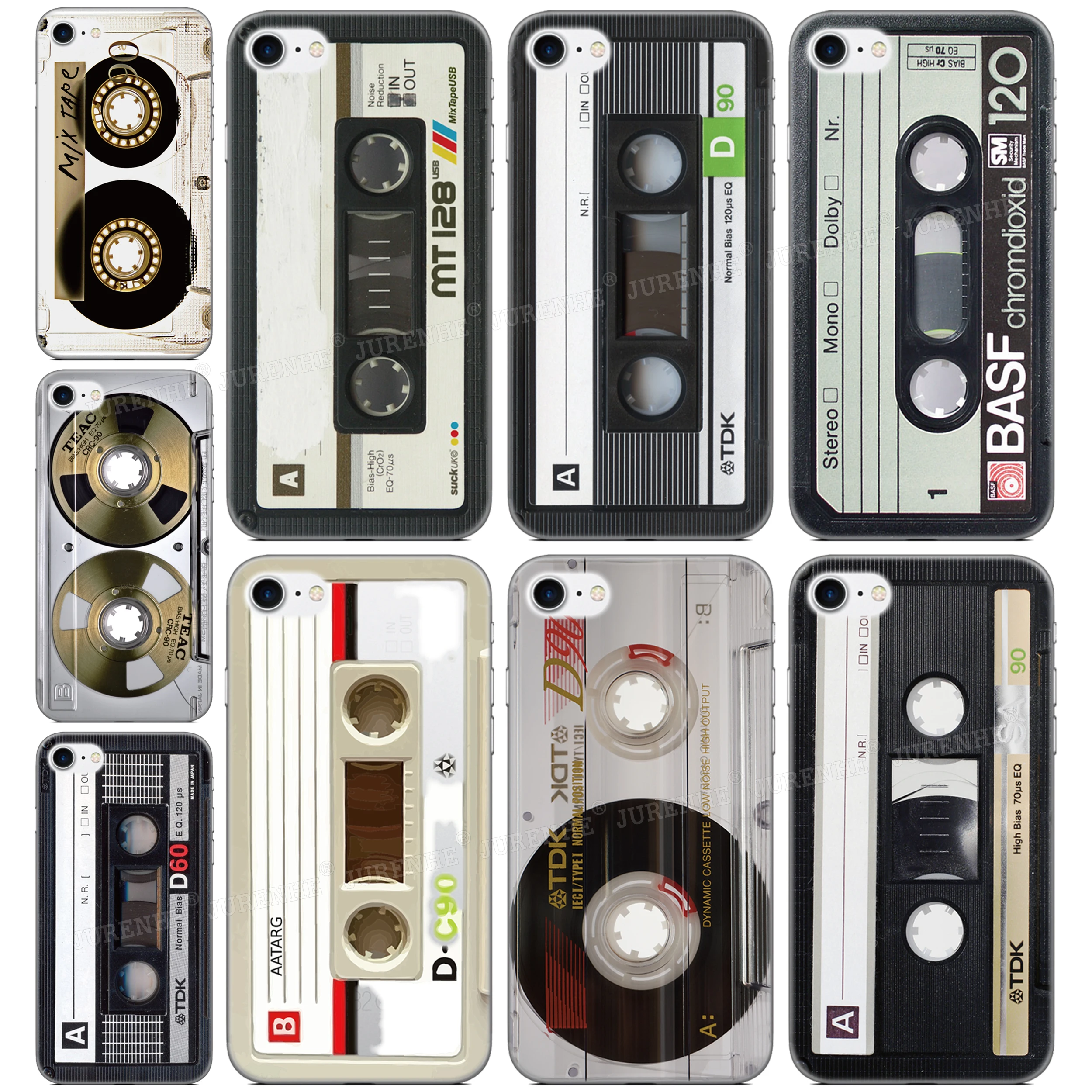 Custodia Per Telefono Con Nastro Musicale Per Blackberry Keyone Key 2 Priv Motion Passport Q30 Dtek50 Dtek60 Dtek70 Cover Morbida In Tpu