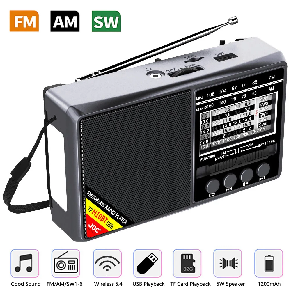 Portable-8-Band-Portable-Radio-AM-FM-SW-DSP-Technology-MP3-Music-Player ...