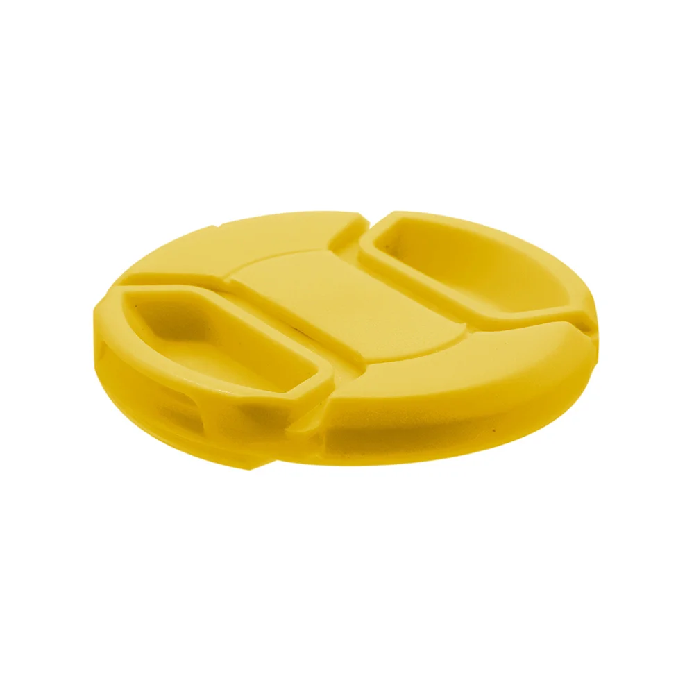 Camera Lens Cap Colorful Center Pinch Snap-on Universal Plastic 37 40.5 43 46 49 52 55 58 62 67 72 77 82 86 mm