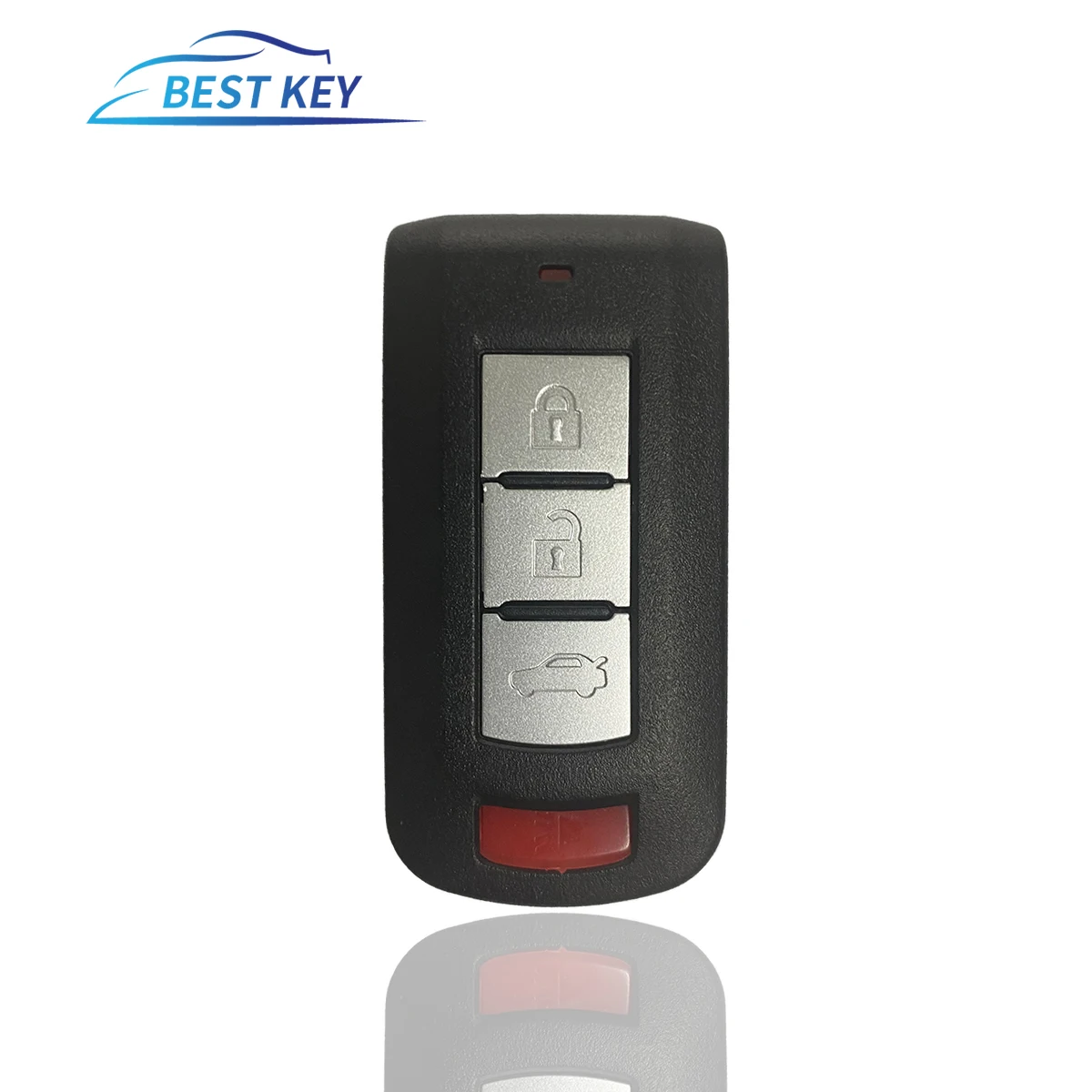 BEST KEY 3/4 Buttons Car Remote Smart Key Shell for  Pajero Shogun Montero Lancer RVR  MITSUBISHI ASX Outlander Sport