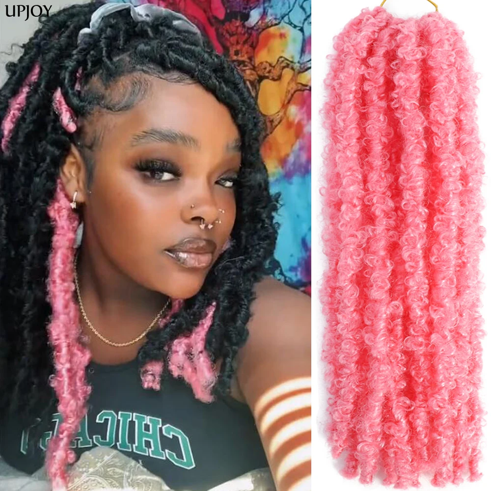 Pink Butterfly Locs Crochet Hair Distressed Faux Locs Crochet Hair for  Black Women Pre looped Natural Messy Faux Butterfly Locs - AliExpress