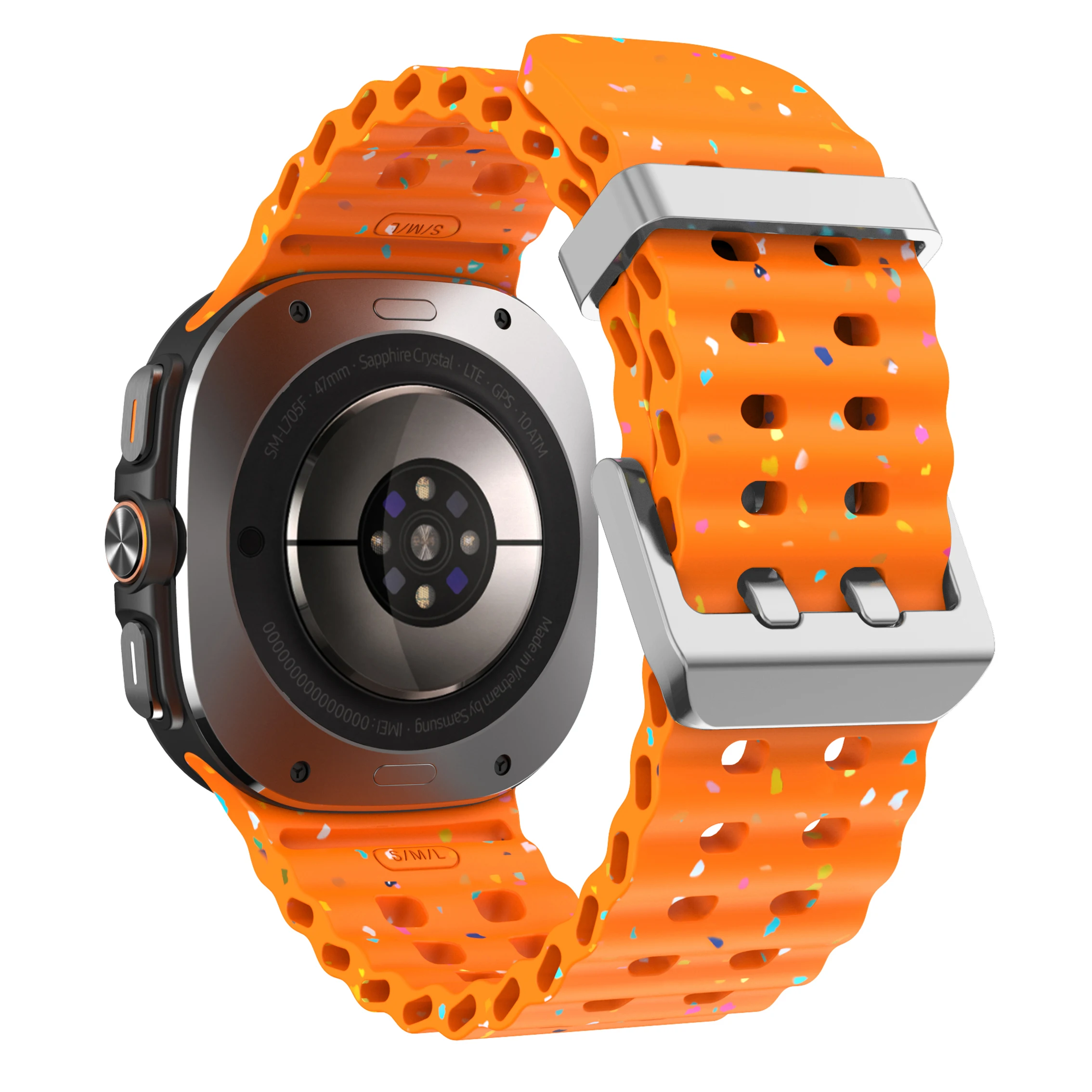 Silicone Sport Strap for Smartwatch - Durable and Comfortable Bracelet Accessory