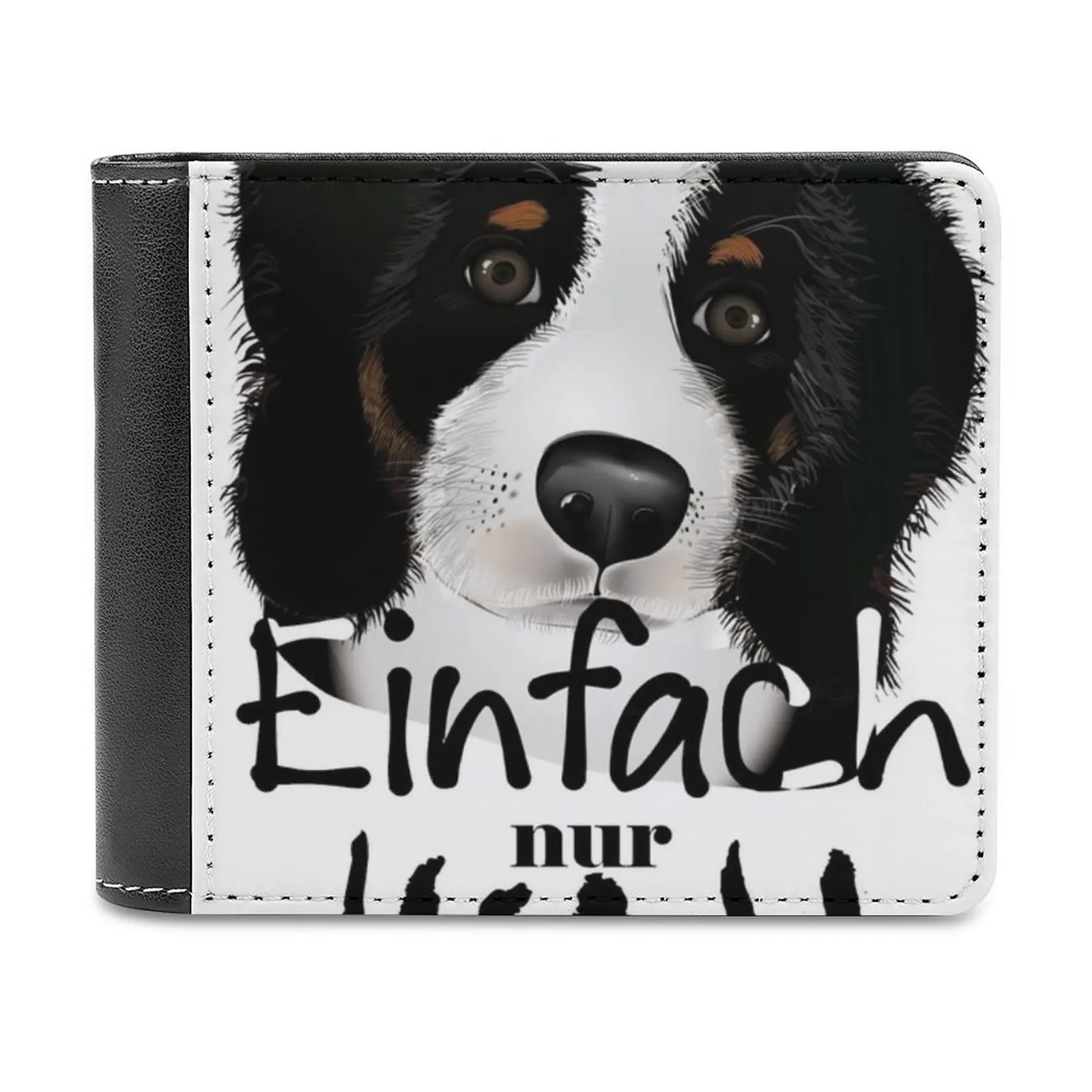 

Cutest Bernese Mountain Dog Ever Classic Style Wallet Pattern Wallets Men Fashion High Quality Purse Bernese Mountain Dog Cute