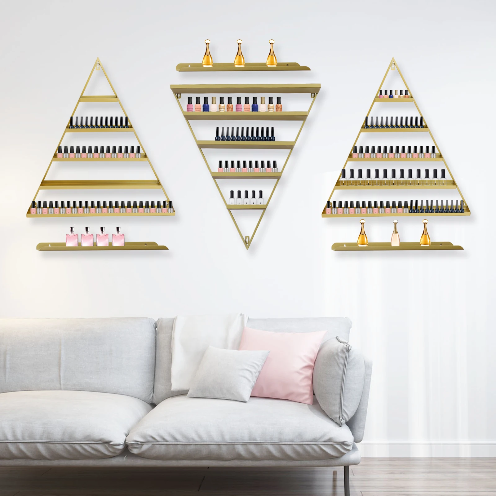 Nail polish display rack configuration 3