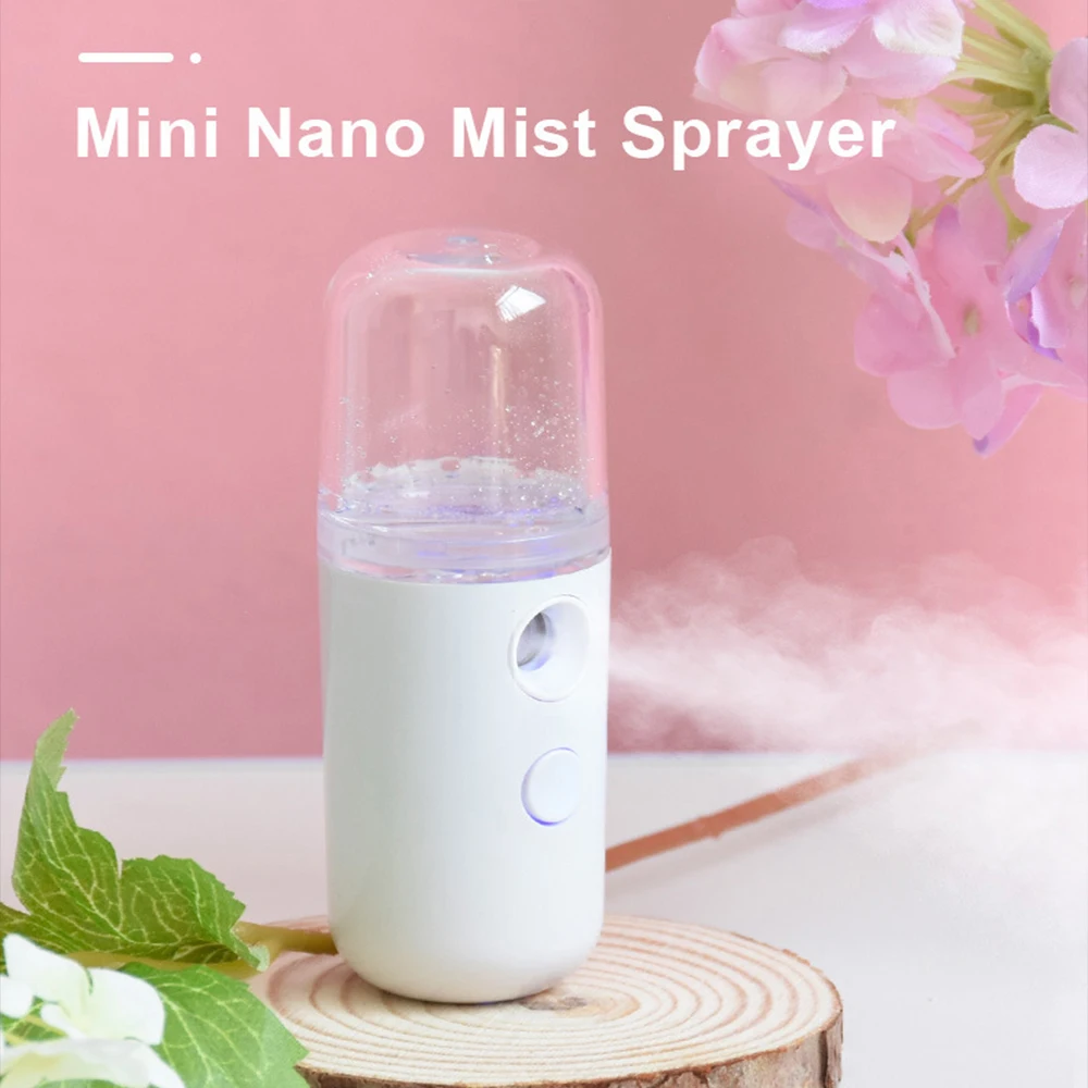 30ml Mini Car Air Humidifier Facial Sprayer USB Nebulizer Purifier Aromatherapy Essential Oil Diffuser Water Replenishment
