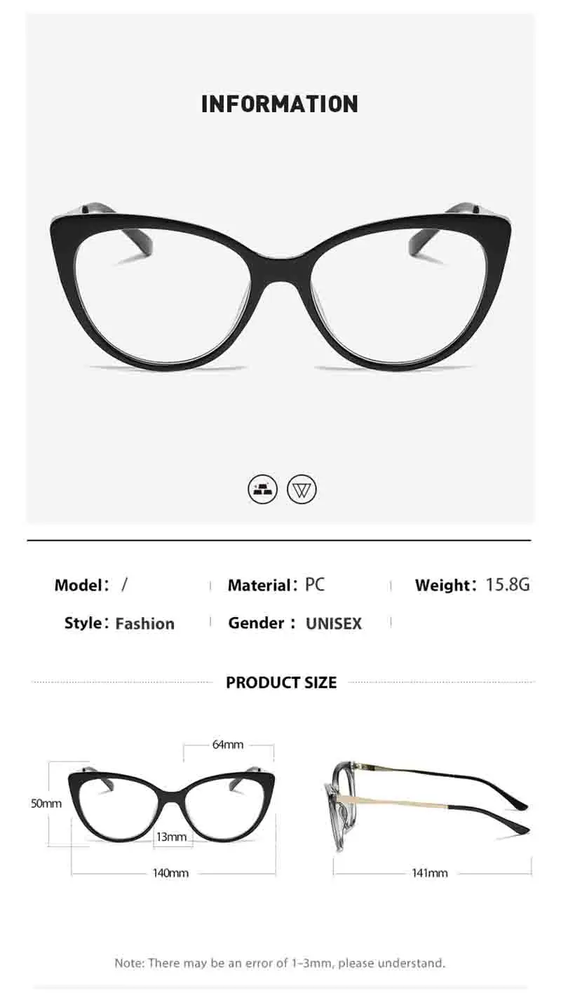 Eye Glasses Lightweight Eye Protections Glasses Computer Glasses Stylish For Teens Women Gaming