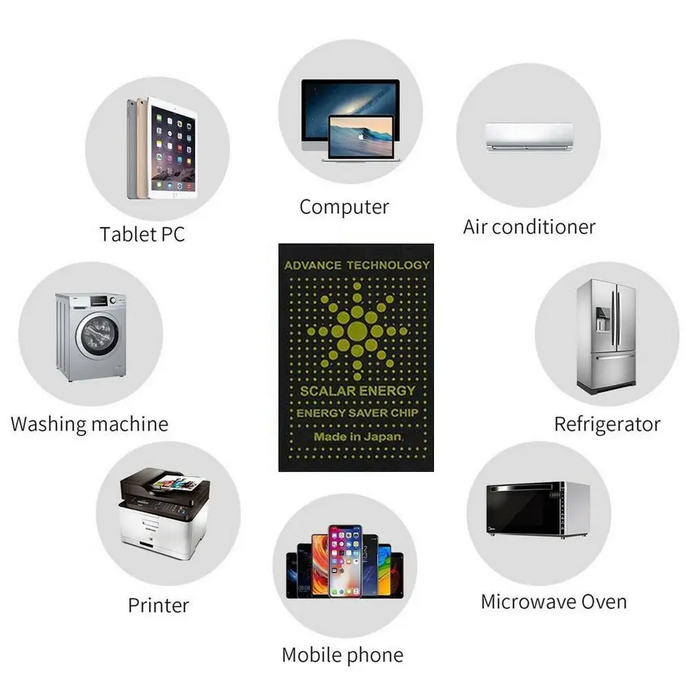 Anti-Radiation Shield EMF Protection Neutralizer Stickers, Pack of 10/20, with Scalar Energy