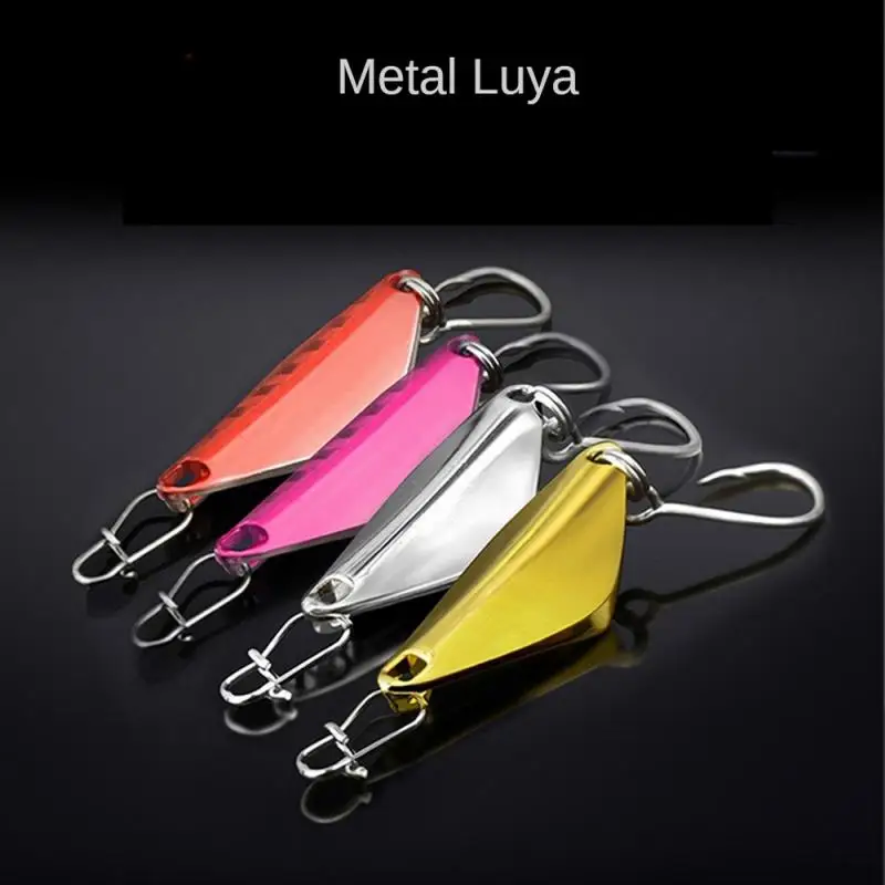 

Artificial Bait Horse Mouth Fake Bait Fishing Bait Fish Gear Fishing Lures Fishing Accessories Bionic Bait 5g Metal Spoon-shaped