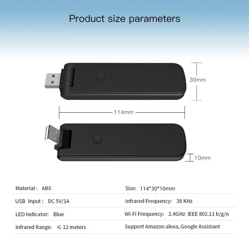 

WiFi RF IR Universal Remote Controller RF Appliances Appliances Tuya Smart Life Voice Control via Alexa Home