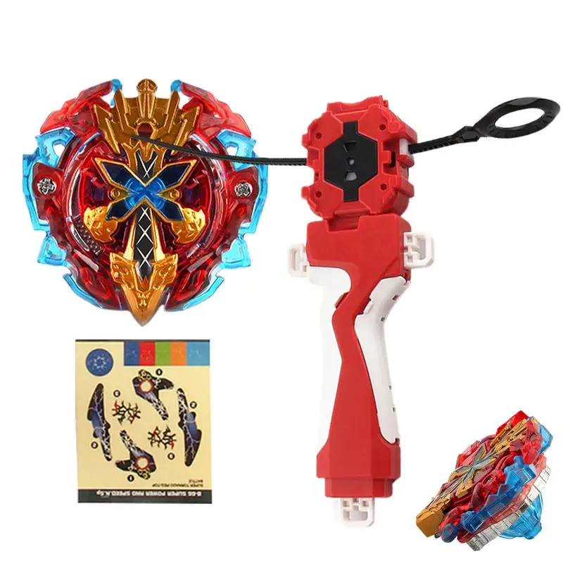 Gyroscope Toy For Kids Battle Gyroscope Spinner Top Gyro Toys Stress Relief Toy Gyroscope Toy Spinner Toys With Sticker & Launch