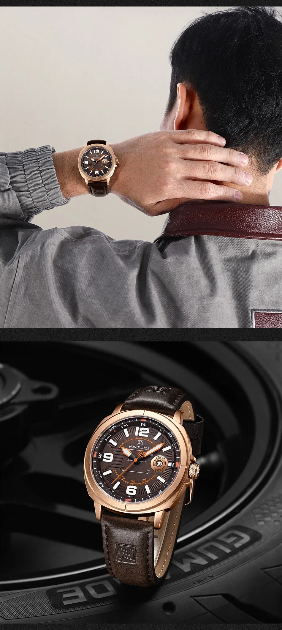 NAVIFORCE 8078 Watch for Men