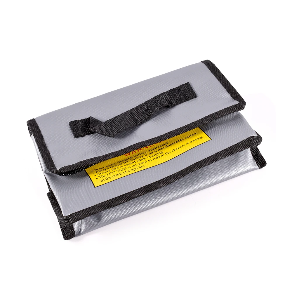 Sd6a48efba0e14d26a7a30665ce2b62e9N Lipo Guard Safety Bag Fireproof Explosion-Proof Portable Lipo Safety Bag 215*115*155mm for RC FPV Racing Drone Car Battery Safe