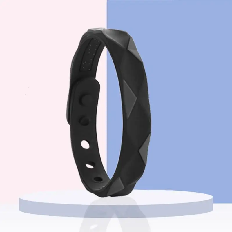 Antistatisches Armband, cooles ESD-Negativ-Ionen-Silikon-Armband für Männer und Frauen, verstellbarer Körper, eliminator für statische Elektrizität – Detail 9