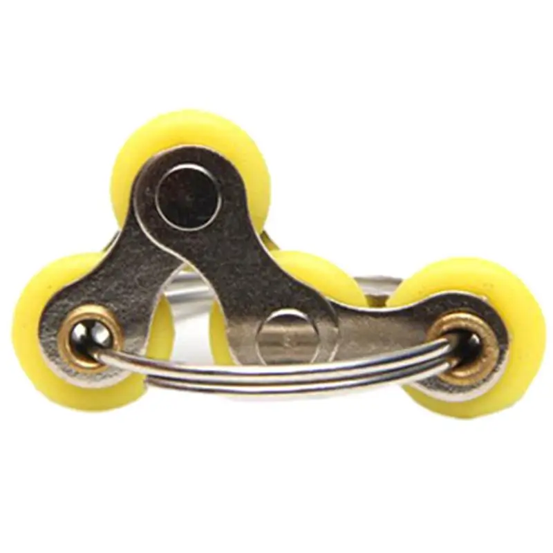 

bicycle chain toy fidget spinner key ring Bicycle Chain Fidget Toy Compact Indoor Outdoor Relaxation Toys Chain Shape For Home